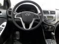 Black Steering Wheel Photo for 2013 Hyundai Accent #75635794