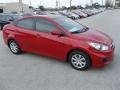 2013 Boston Red Hyundai Accent GLS 4 Door  photo #2