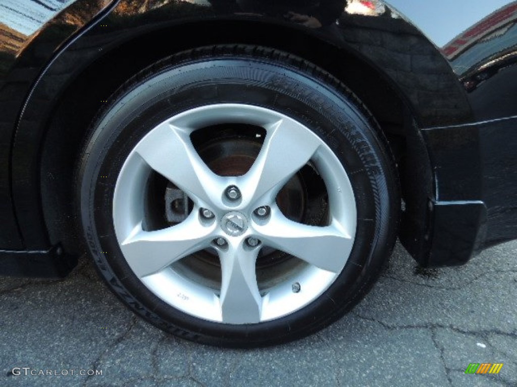 2007 Altima 3.5 SE - Super Black / Charcoal photo #8