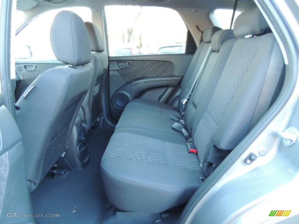 2008 Kia Sportage LX Rear Seat Photo #75637291