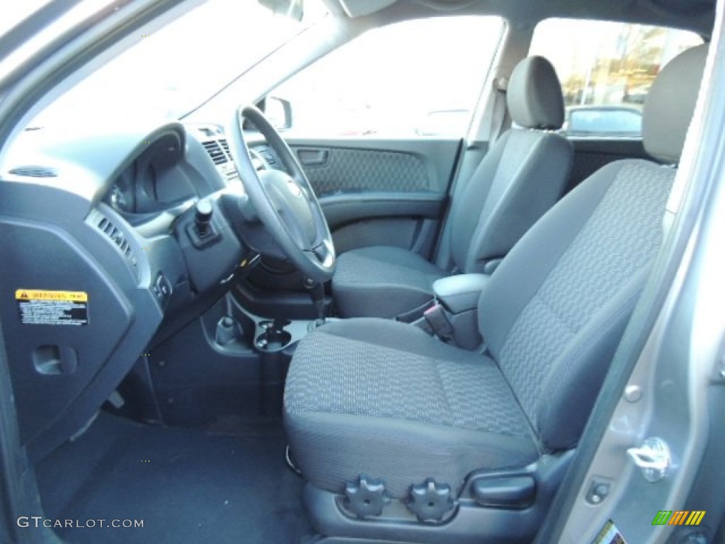2008 Kia Sportage LX Front Seat Photos