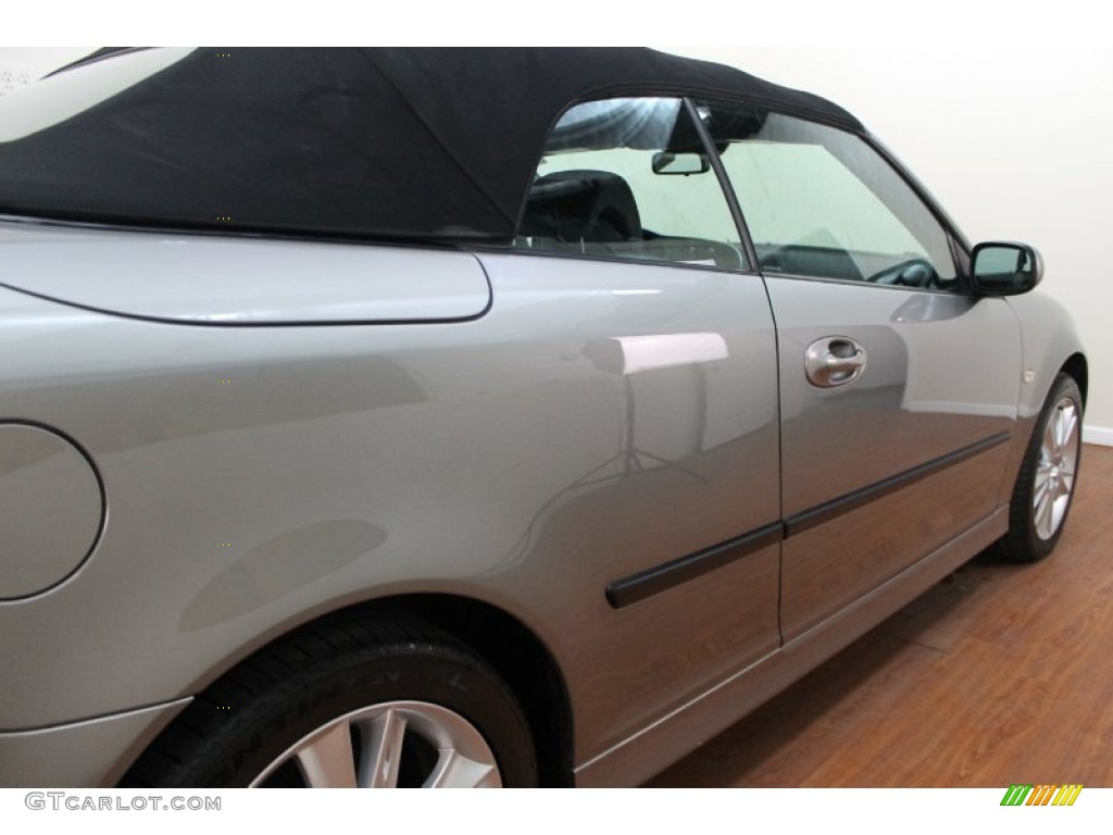 2007 9-3 2.0T Convertible - Smoke Beige Metallic / Black/Gray photo #16