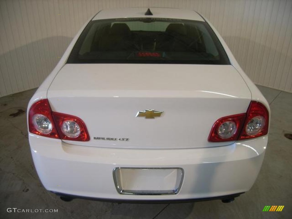2012 Malibu LTZ - Summit White / Ebony photo #7