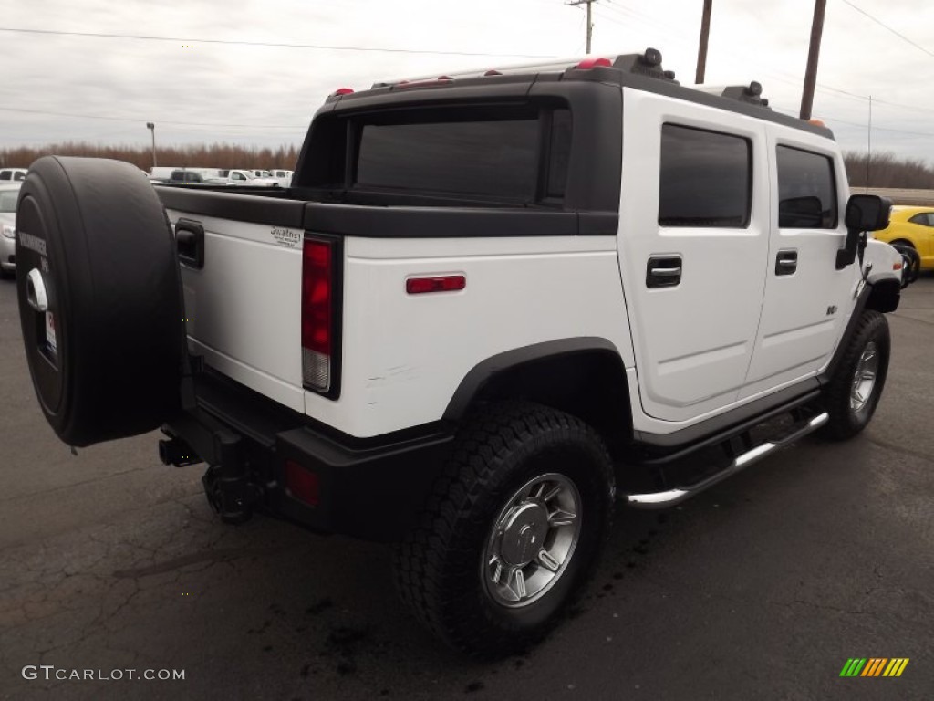 Birch White 2007 Hummer H2 SUT Exterior Photo #75639246