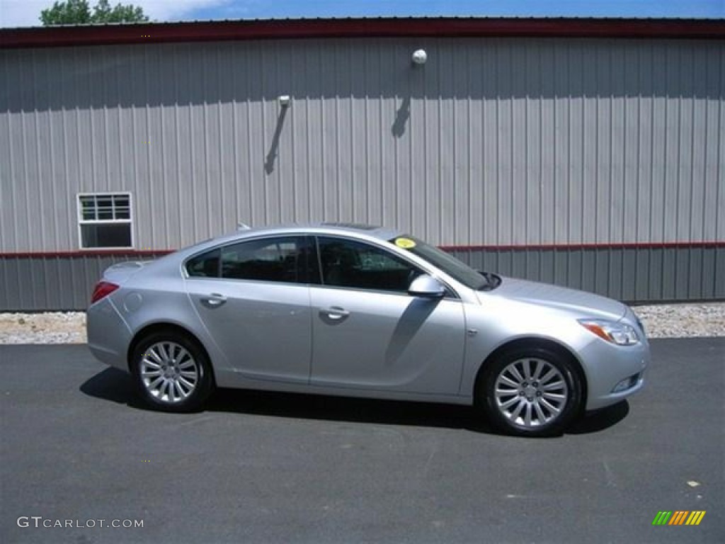 Quicksilver Metallic 2011 Buick Regal CXL Exterior Photo #75639282