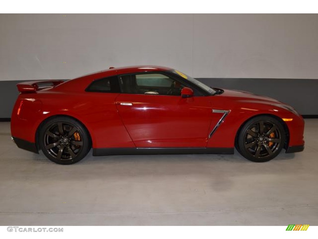 2010 GT-R Premium - Solid Red / Black photo #3