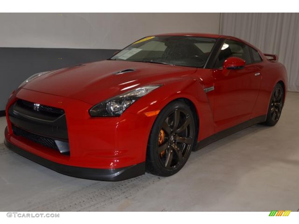 2010 GT-R Premium - Solid Red / Black photo #15