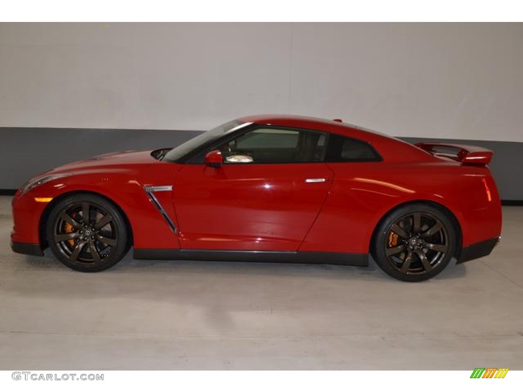 2010 GT-R Premium - Solid Red / Black photo #16