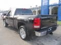 2008 Onyx Black GMC Sierra 1500 SLE Extended Cab 4x4  photo #4