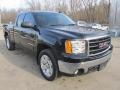Onyx Black 2008 GMC Sierra 1500 SLE Extended Cab 4x4 Exterior