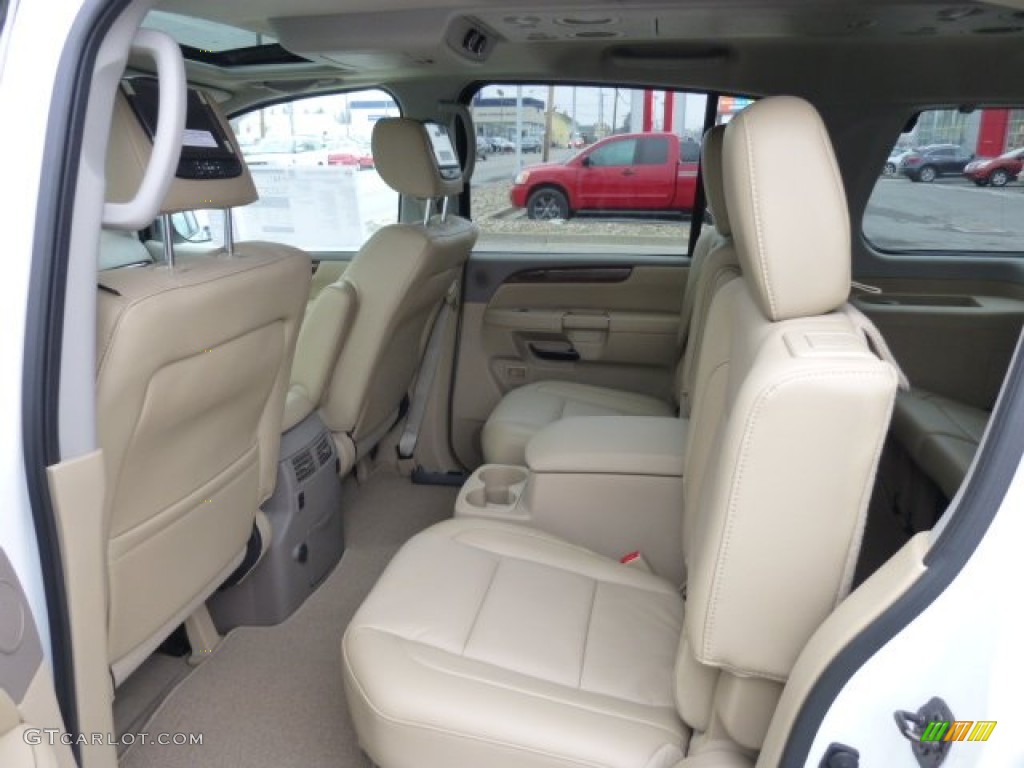 2013 Nissan Armada Platinum 4WD Rear Seat Photo #75640597