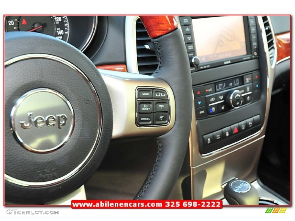 2013 Grand Cherokee Overland Summit 4x4 - Bright Silver Metallic / New Saddle/Black photo #17
