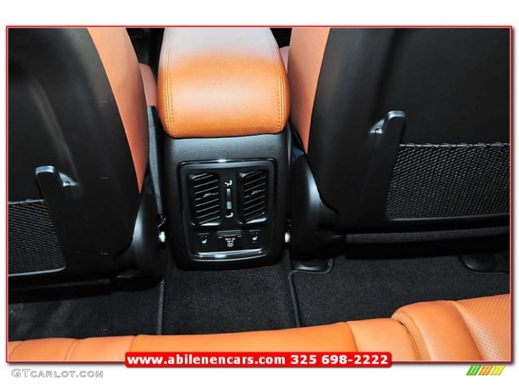 2013 Grand Cherokee Overland Summit 4x4 - Bright Silver Metallic / New Saddle/Black photo #23