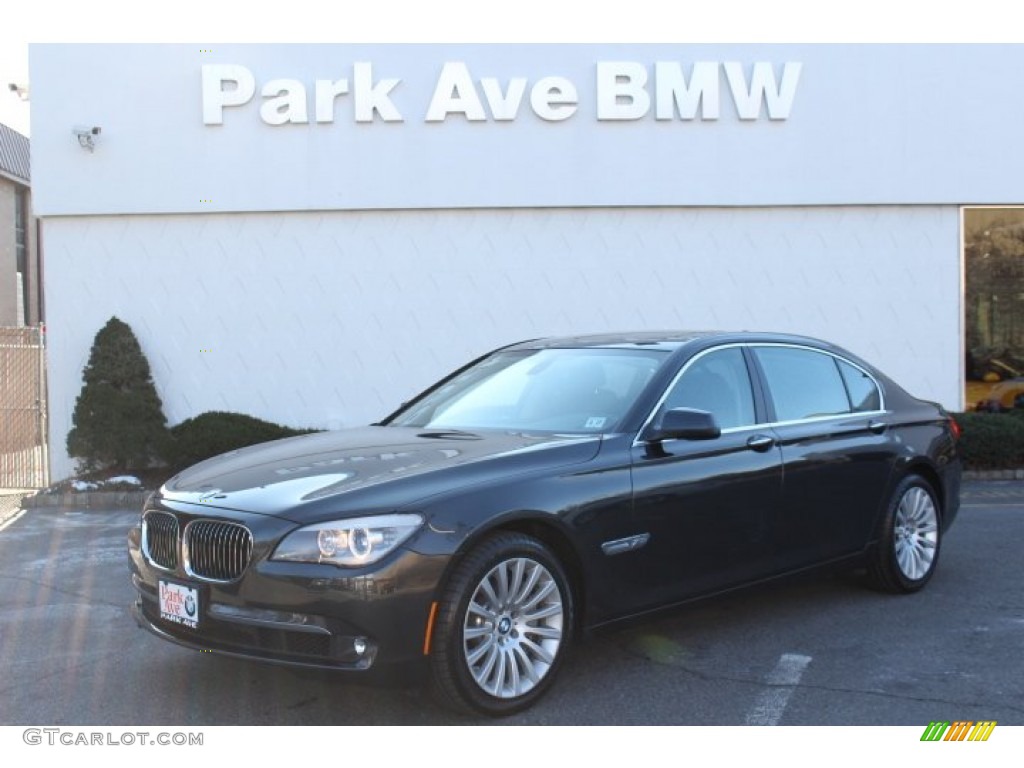 2012 7 Series 750Li xDrive Sedan - Black Sapphire Metallic / Black photo #1