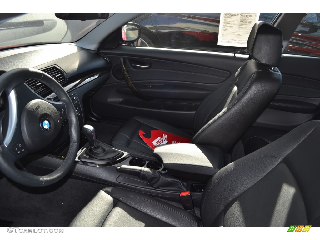 2012 1 Series 128i Coupe - Crimson Red / Black photo #5