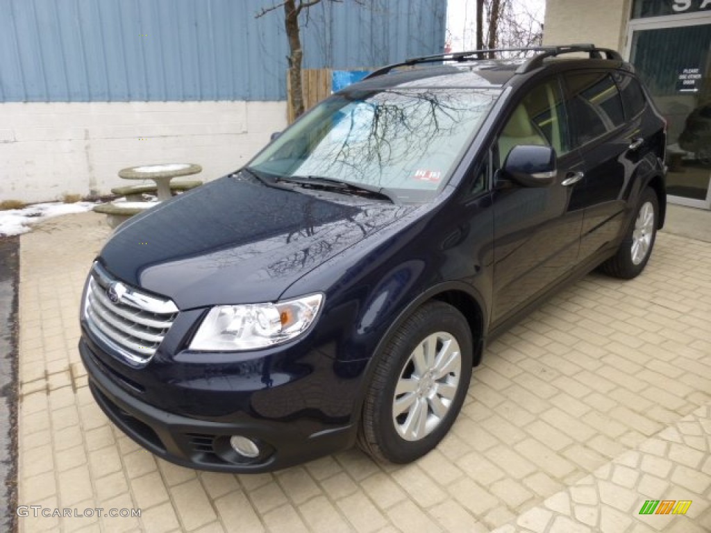 Deep Indigo Pearl 2013 Subaru Tribeca 3.6R Limited Exterior Photo #75642546