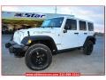 2013 Bright White Jeep Wrangler Unlimited Moab Edition 4x4  photo #1