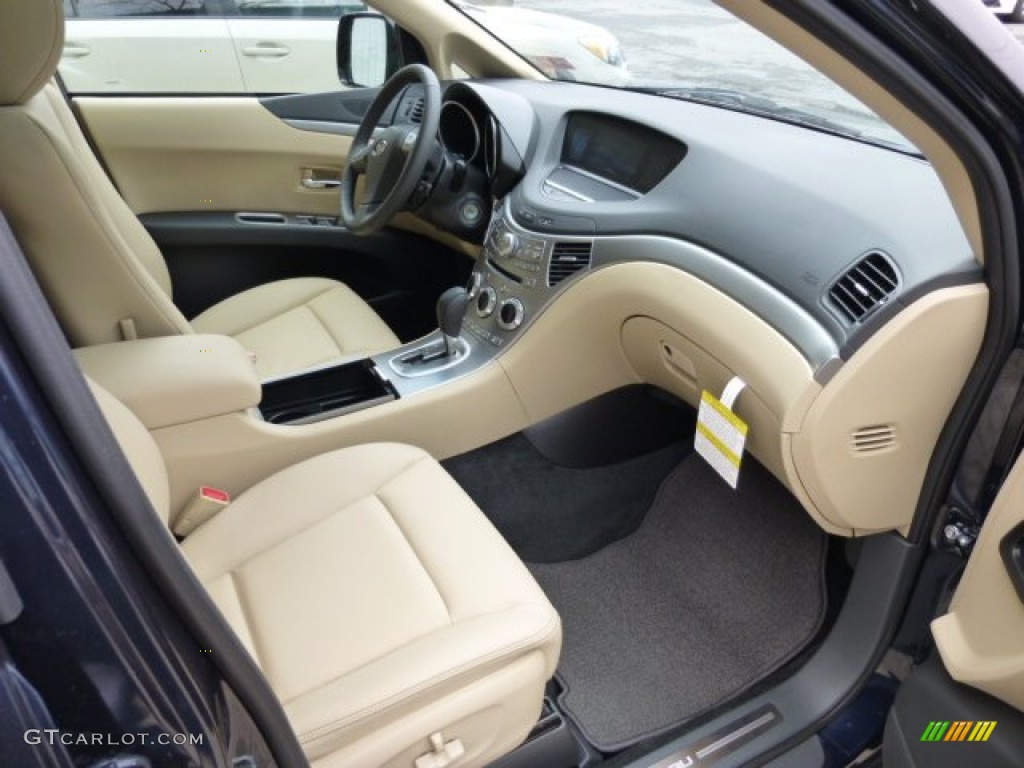 Desert Beige Interior 2013 Subaru Tribeca 3.6R Limited Photo #75642670