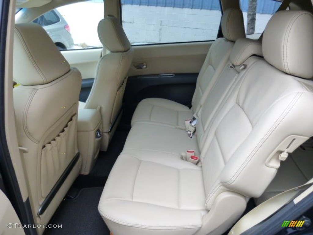Desert Beige Interior 2013 Subaru Tribeca 3.6R Limited Photo #75642722