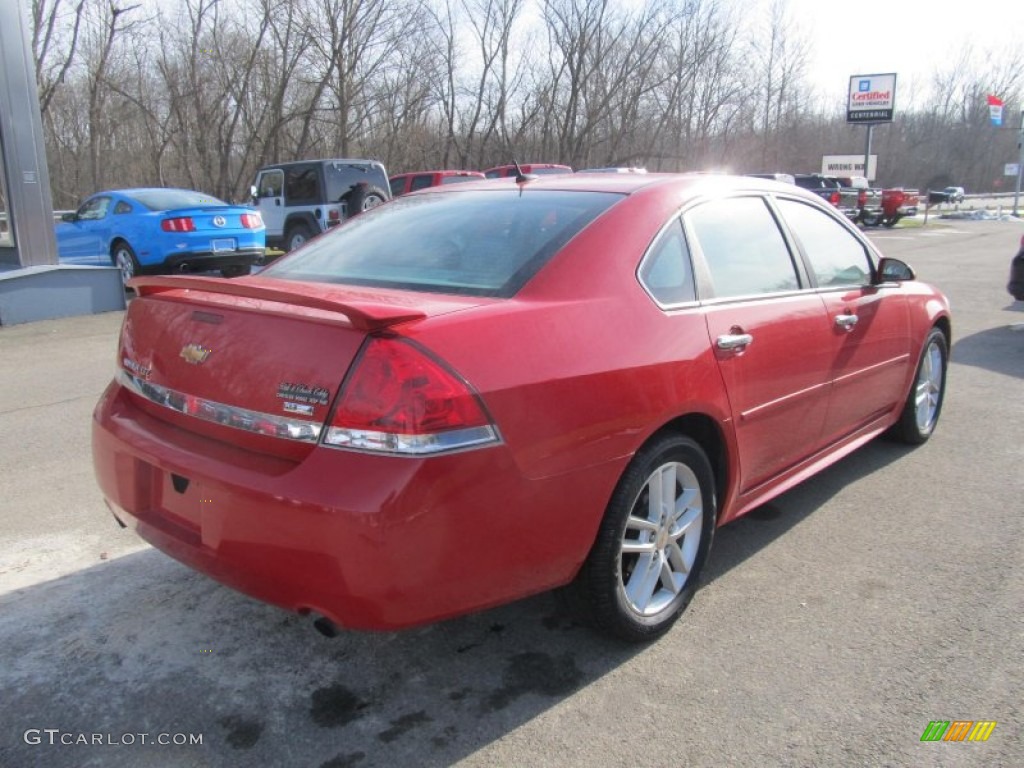 2011 Impala LTZ - Victory Red / Gray photo #6