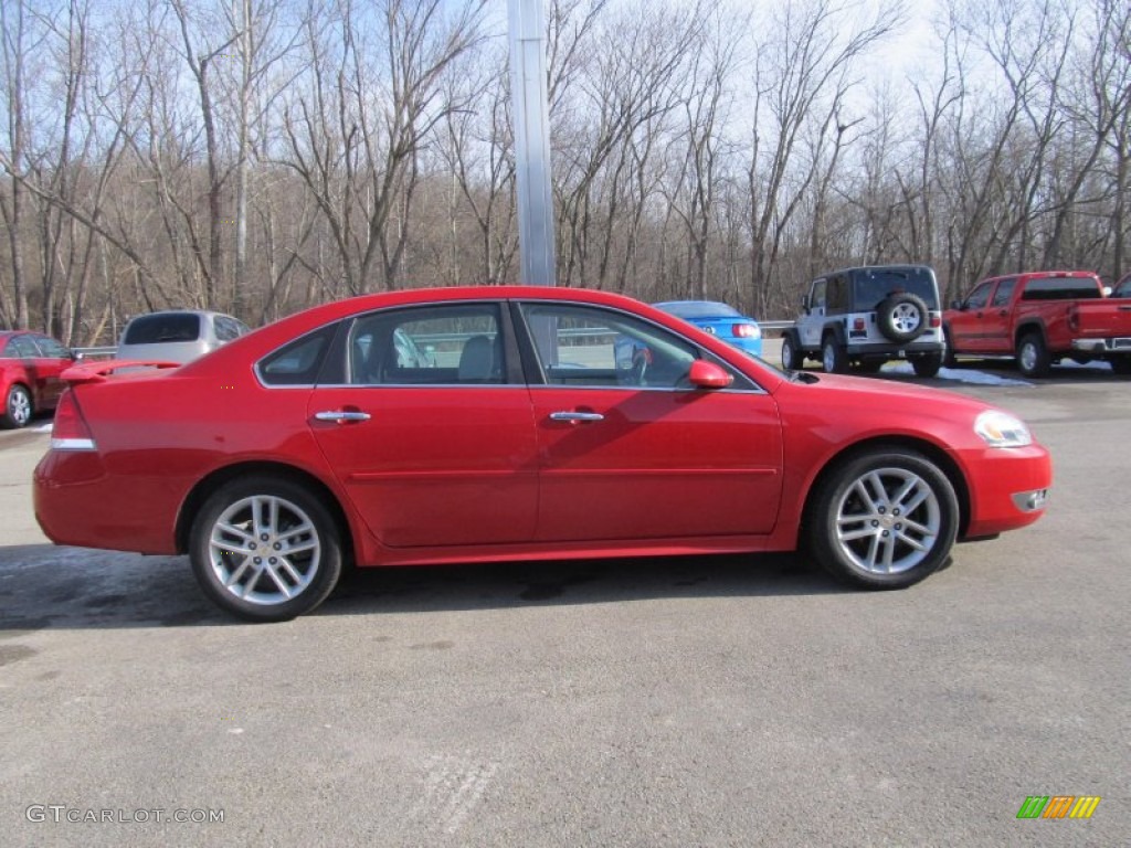 2011 Impala LTZ - Victory Red / Gray photo #7