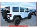 2013 Bright White Jeep Wrangler Unlimited Moab Edition 4x4  photo #8