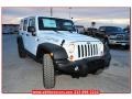 2013 Bright White Jeep Wrangler Unlimited Moab Edition 4x4  photo #10