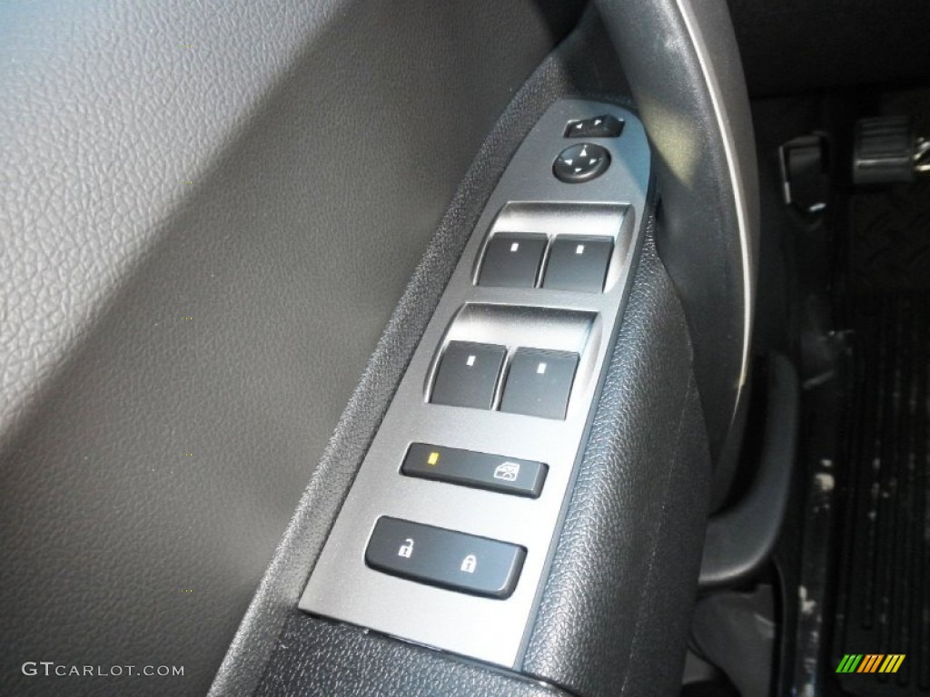 2013 Sierra 1500 SLE Extended Cab 4x4 - Summit White / Ebony photo #11