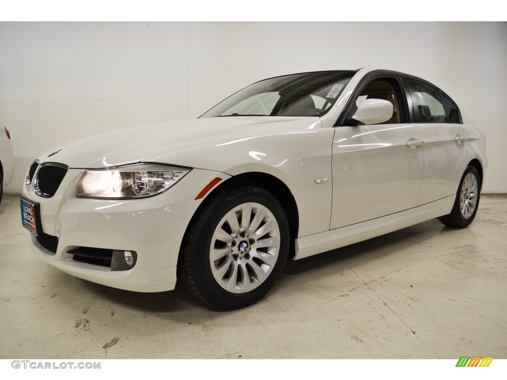 Alpine White 2009 BMW 3 Series 328i Sedan Exterior Photo #75642842