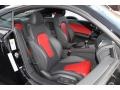 2009 Audi TT Magma Red Interior Front Seat Photo