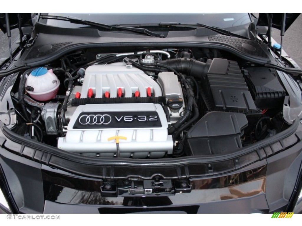 2009 Audi TT 2.0T quattro Coupe 3.2 Liter DOHC 24-Valve VVT V6 Engine Photo #75643210