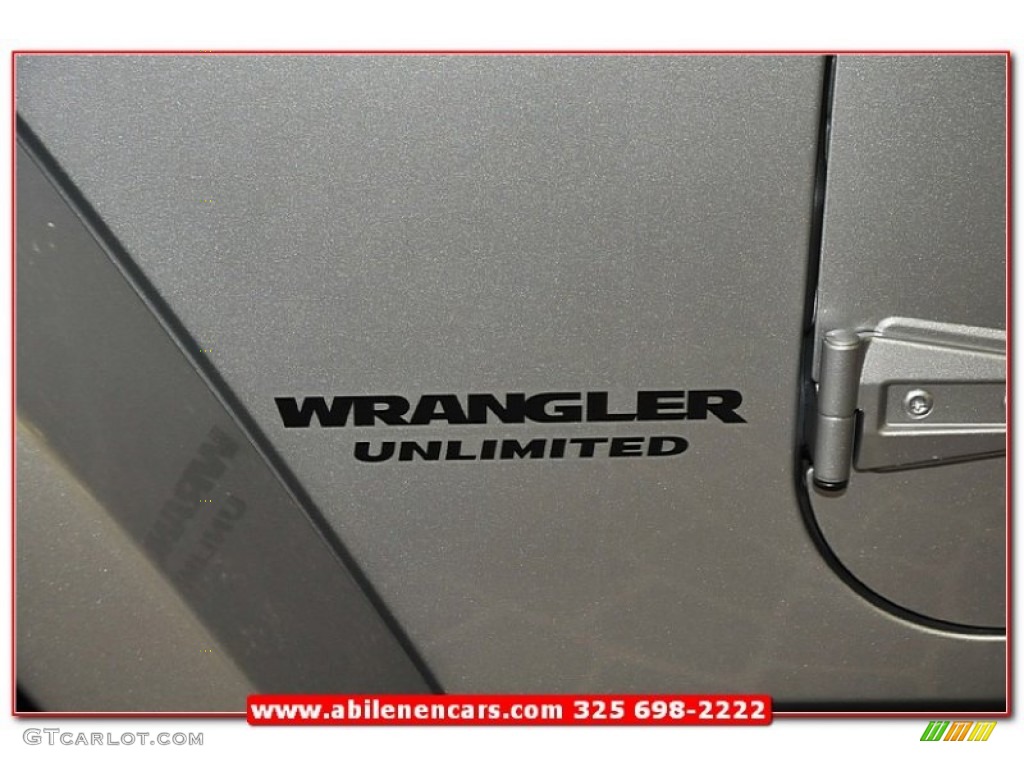 2013 Wrangler Unlimited Rubicon 4x4 - Billet Silver Metallic / Black photo #4