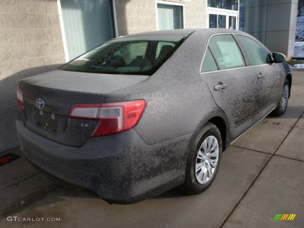 2013 Camry LE - Magnetic Gray Metallic / Ash photo #2