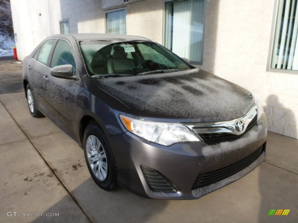 2013 Camry LE - Magnetic Gray Metallic / Ash photo #7