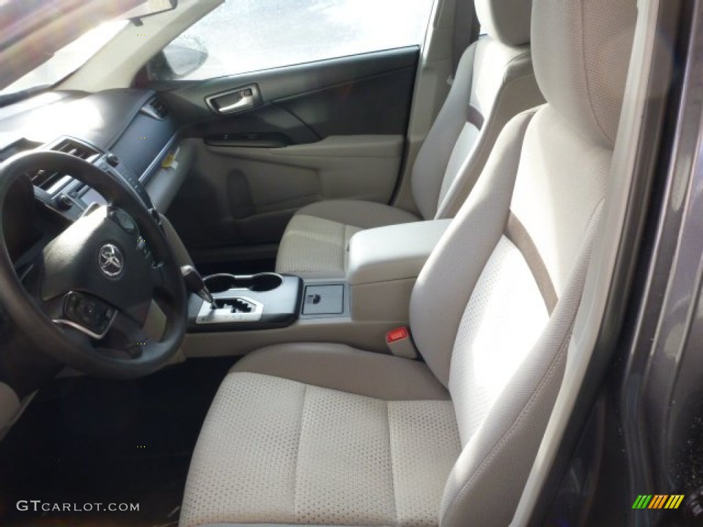 2013 Camry LE - Magnetic Gray Metallic / Ash photo #13