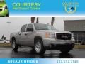 2007 Silver Birch Metallic GMC Sierra 1500 SLE Crew Cab  photo #1