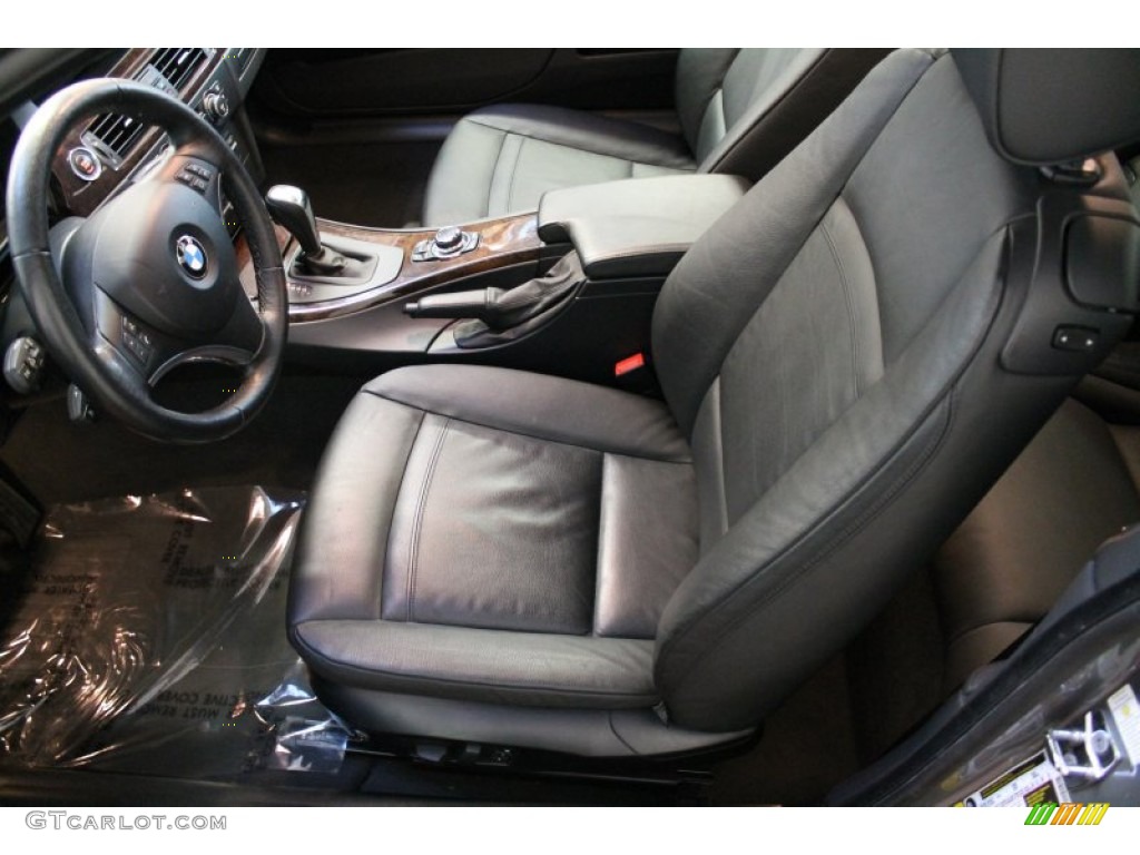 2009 3 Series 328xi Coupe - Space Grey Metallic / Black photo #9