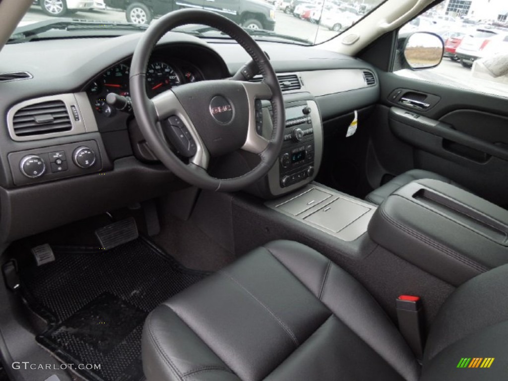 2013 Sierra 1500 SLT Crew Cab 4x4 - Onyx Black / Ebony photo #25