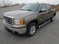 2013 Mocha Steel Metallic GMC Sierra 1500 SLT Crew Cab 4x4  photo #1