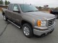 2013 Mocha Steel Metallic GMC Sierra 1500 SLT Crew Cab 4x4  photo #6