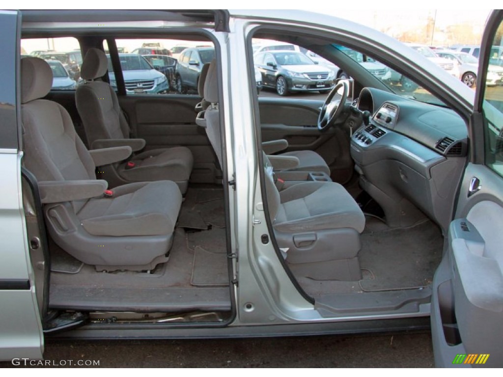 Gray Interior 2008 Honda Odyssey LX Photo #75646913