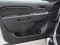 2013 Chevrolet Silverado 2500HD Ebony Interior Door Panel Photo
