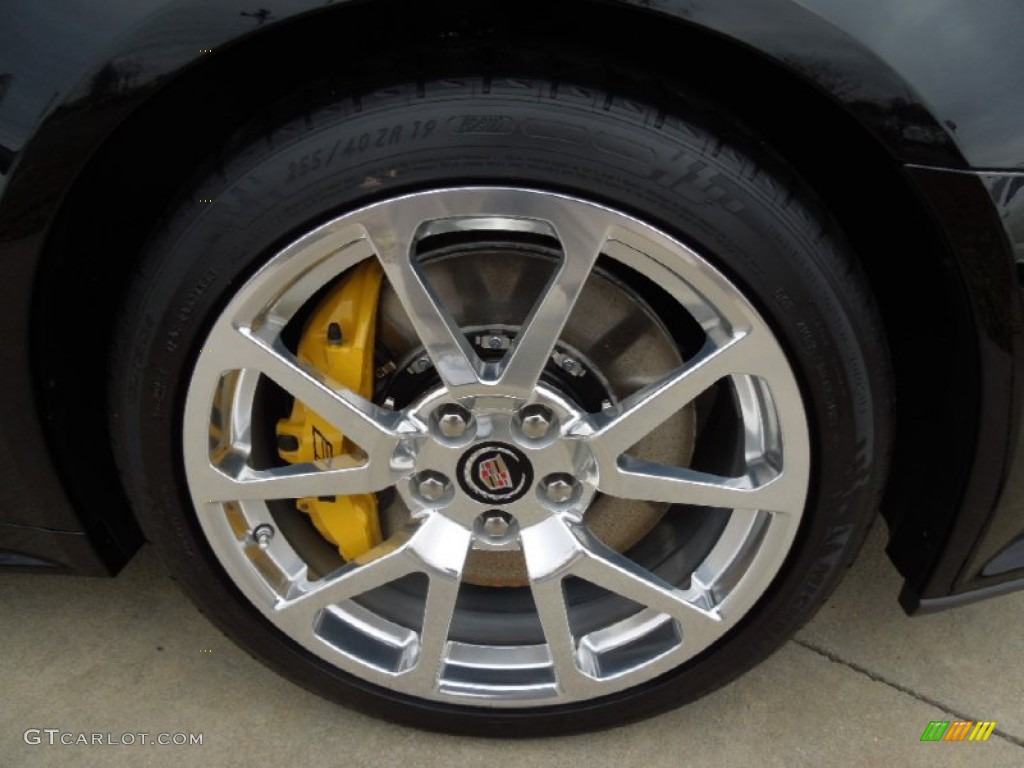 2013 CTS -V Sedan - Black Raven / Ebony photo #22