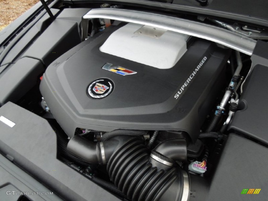 2013 Cadillac CTS -V Sedan 6.2 Liter Eaton Supercharged OHV 16-Valve V8 Engine Photo #75647538