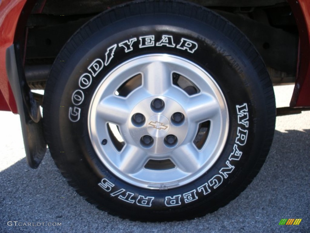 2003 Chevrolet S10 LS Crew Cab 4x4 Wheel Photo #75648061