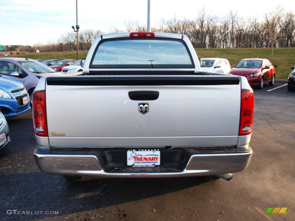 2006 Ram 1500 ST Regular Cab - Bright Silver Metallic / Medium Slate Gray photo #6