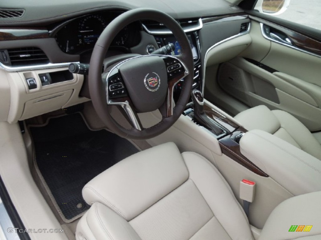 Shale/Cocoa Interior 2013 Cadillac XTS Luxury FWD Photo #75648373