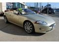 2007 Winter Gold Metallic Jaguar XK XK8 Convertible  photo #6