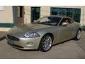 2007 Winter Gold Metallic Jaguar XK XK8 Convertible  photo #21