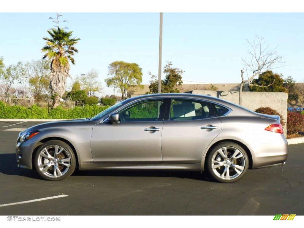 Platinum Graphite 2012 Infiniti M 37 Sedan Exterior Photo #75648822